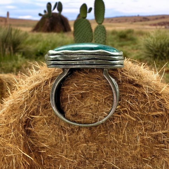Silpada Turquoise and Silver Ring Size 6.5 - Picture 2 of 4